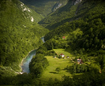 This heart-stoppingly beautiful photo of a valley in Montenegro, the country of "The Black Mountain" was taken by Yarik Mishin of Chelyabinsk, Russia. 